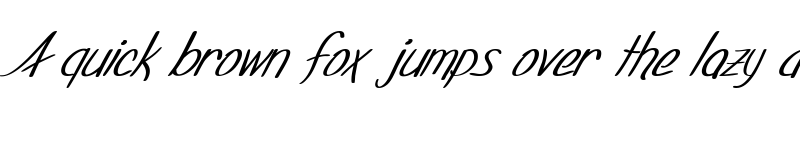 Preview of SF Foxboro Script Italic