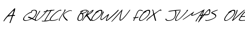 Preview of SF Scribbled Sans SC Italic