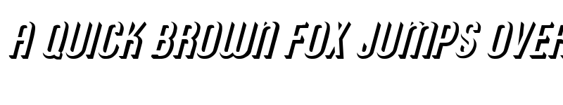 Preview of Shadow 3 Italic