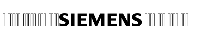 Preview of Siemens Logo Regular