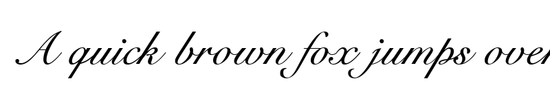 Preview of Signet Roundhand Italic