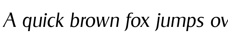 Preview of Sigvar-Serial-Light RegularItalic