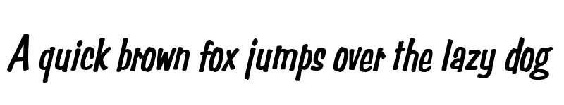 Preview of Simpson Condensed Heavy Italic