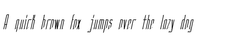 Preview of Sistematica Italic