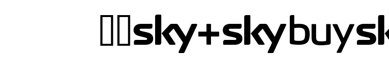 Preview of SKYfontbrands Regular