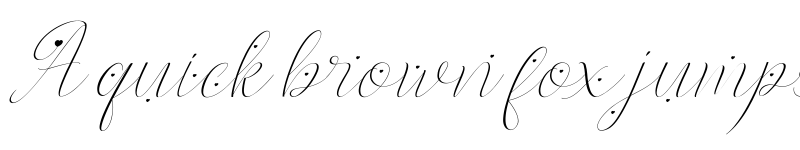 Preview of Slavina Script Love Slant