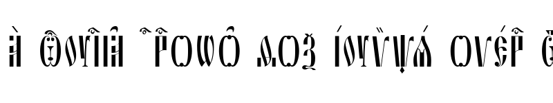 Preview of Slavjanic kUcs Regular