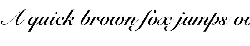 Preview of Snell Roundhand LT Std Bold Script