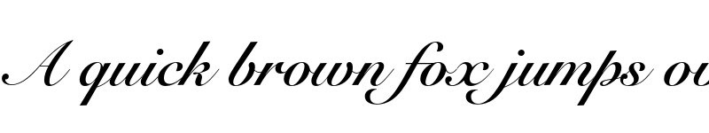 Preview of Snell Roundhand Script Bold