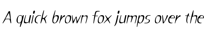 Preview of Sniff Italic