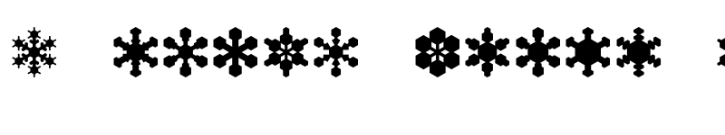 Preview of SnowflakeAssortment Regular