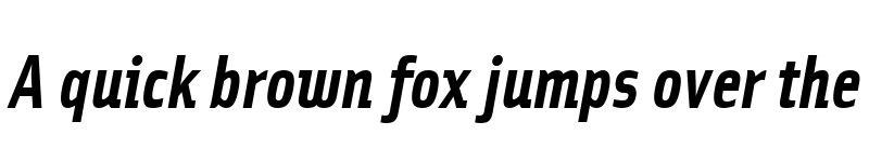 Preview of SolexBoldLiningItalic Regular