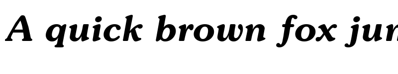 Preview of South Bold Italic