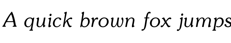 Preview of Souvenir Italic