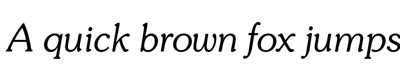 Preview of Souvenir Light Italic