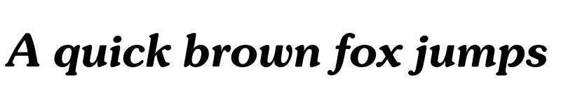 Preview of SouvenirEF-DemiItalic Regular