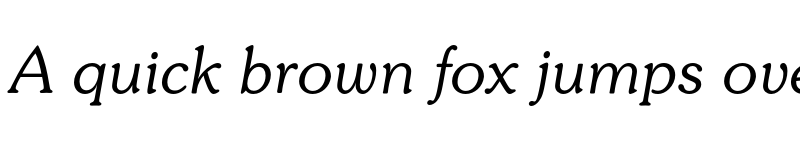 Preview of SouvenirEF-LightItalic Regular