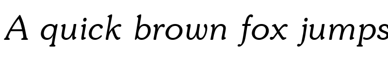 Preview of Souvienne Italic