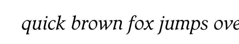 Preview of StanhopeLightItalic Regular