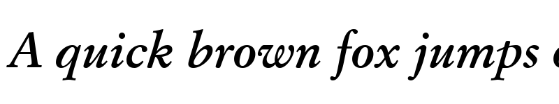 Preview of StempelGaramond LT Roman Bold Italic