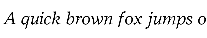 Preview of Steward Italic