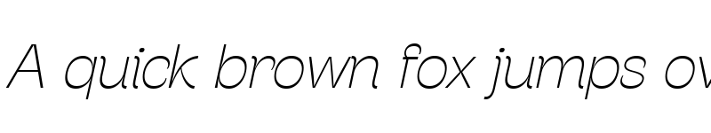 Preview of Stinger Fit Thin Italic