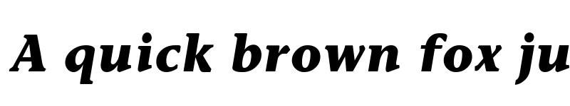 Preview of Stone Informal Bold Italic