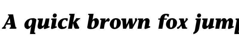 Preview of StoneInformal Bold Italic