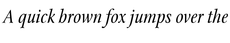 Preview of StonePrint Italic