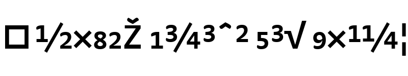 Preview of StradaExp-SemiBold Regular