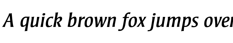 Preview of Strayhorn MT Italic