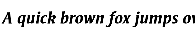 Preview of Strayhorn MT SC Bold Italic