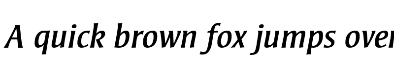 Preview of Strayhorn MT SC Italic