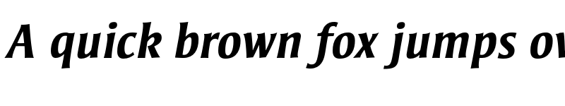 Preview of Strayhorn MT Std Bold Italic