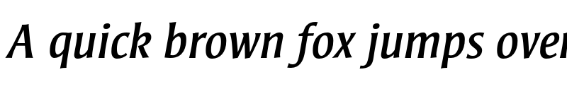 Preview of Strayhorn MT Std Italic