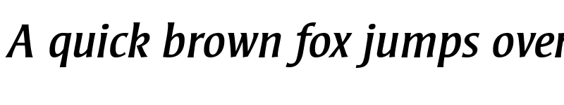 Preview of StrayhornMT RomanItalic