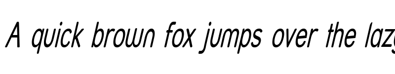 Preview of Street - Thin Italic