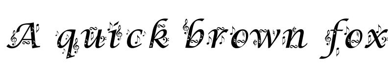 Preview of Symphony in ABC Italic