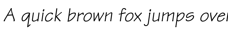 Preview of Tekton RomanItalic