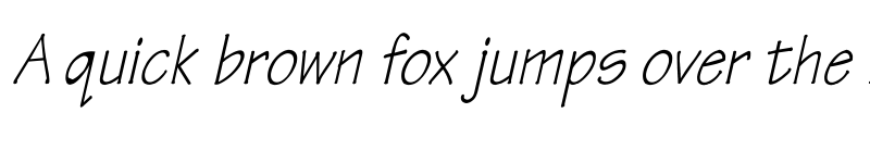 Preview of Tekton Th italic Italic