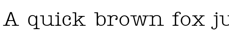 Preview of Teletype Regular