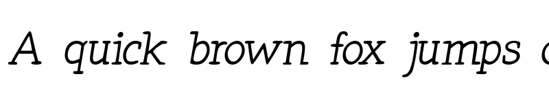 Preview of Tex Writer Medium Italic