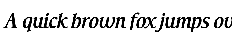 Preview of TFHabitat Demi Italic