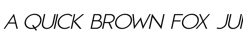 Preview of Thermidava Light Italic