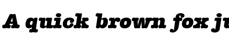 Preview of ThorBecker-Heavy Italic
