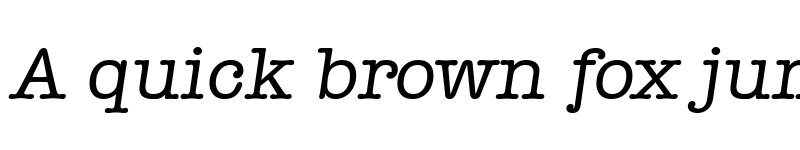 Preview of ThorBecker Italic