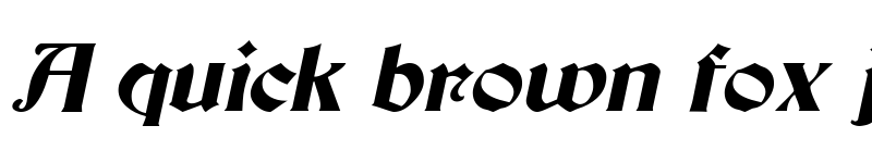 Preview of Thornton Italic