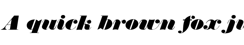 Preview of Thorowgood Becker Italic