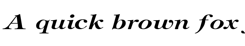 Preview of TimbrelBroad Bold Italic