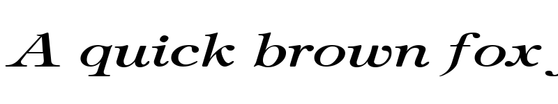 Preview of TimbrelBroad Italic